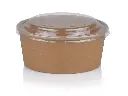 1.2L Kraft Paper Salad Bowl (2PE) & Lid FOOD-SALAD40.webp