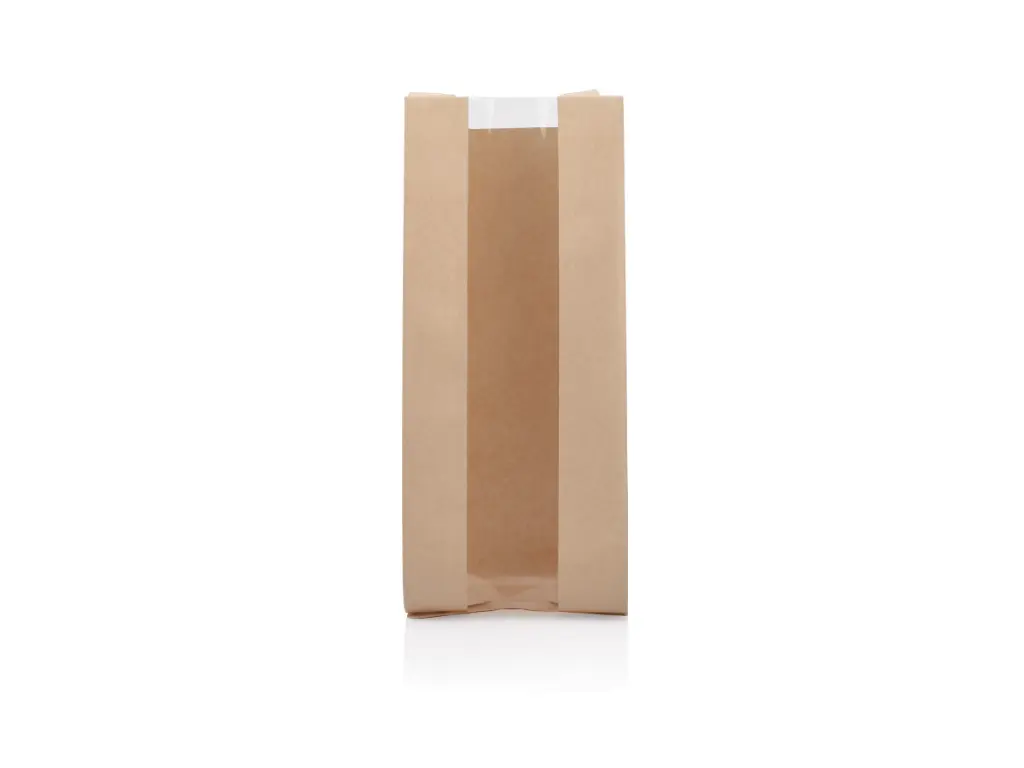 Kraft Paper Bakery Bag Window - Front PBBKW31.webp