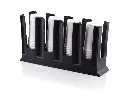 Black 4 Cup Holder Parallel with Cups PL4CUPPARALL.webp