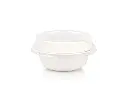 350ml Round Sugar Cane Top Hat Bowl with Lid FOOD-BWL12TH.webp