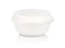 950ml Round Sugar Cane Top Hat Bowl with Lid FOOD-BWL32TH.webp