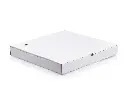 White Kraft Large Corrugated Pizza Box - Closed PIZ-WHTLRGCR.webp