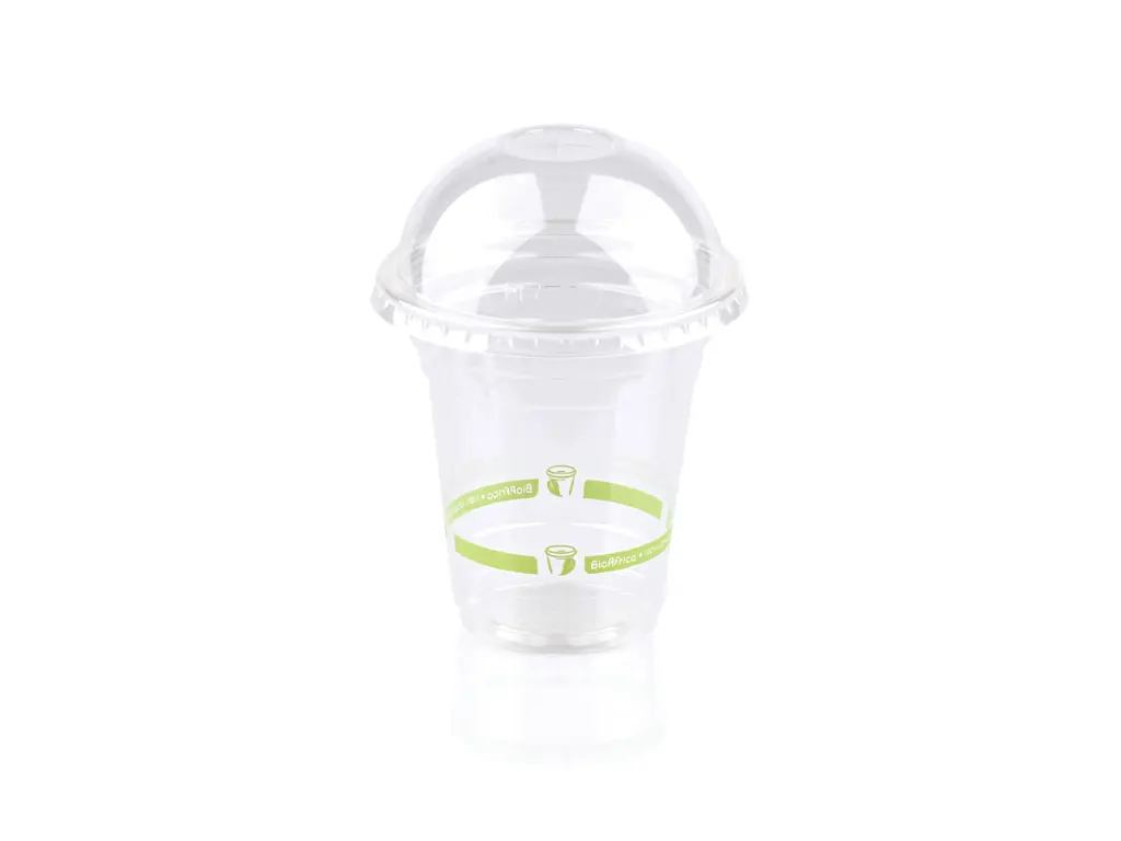 350ml BioSmoothie Branded & Dome Lid AJ BIO-SMOA12ZB.webp