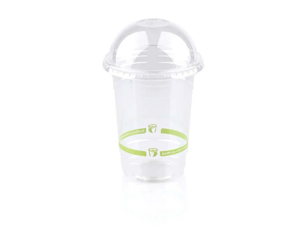 500ml BioSmoothie Branded & Dome Lid AJ BIO-SMOA16ZB.webp