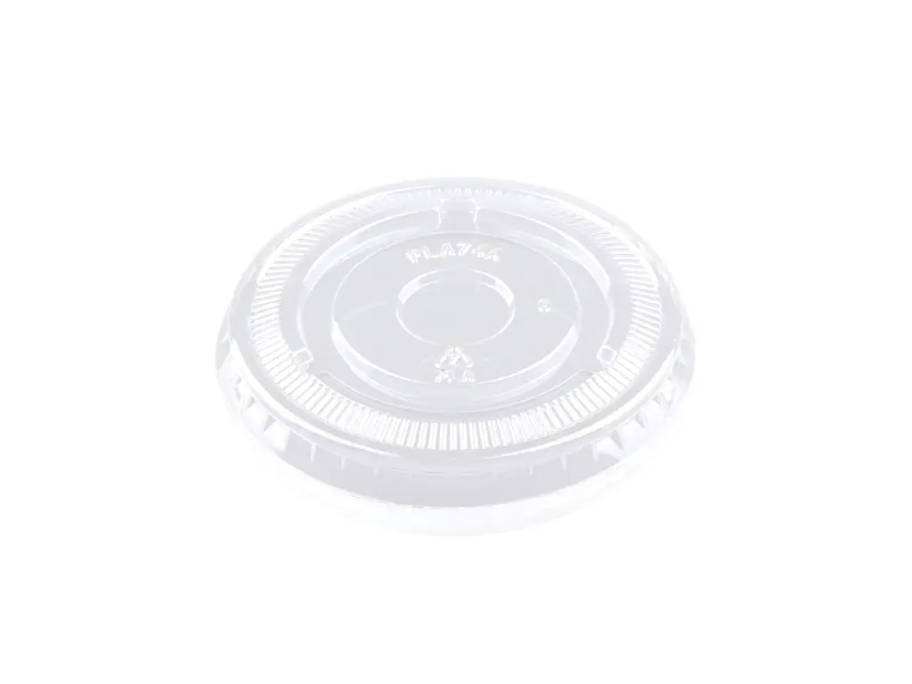 74mm Bio Sauce PLA Flat Lid for 95ml Tub.webp