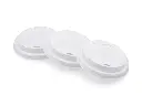 350ml CPLA White Sip Lid (H) - 3 Lid BIO-Lid350ml.webp