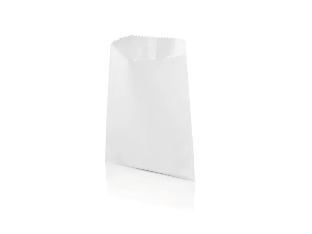 Sandwich Greaseproof Bag White 17.5x20 - Up Open PBGPSANDO2TH.webp