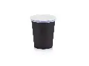 80mm Transparent X-Hole Straw Flat Lid & 250ml SW Blk Cup.webp