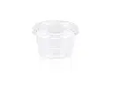 100ml Clear PLA Sauce Tub (4z) (SB) & Lid BIO-SAUCE4Z.webp