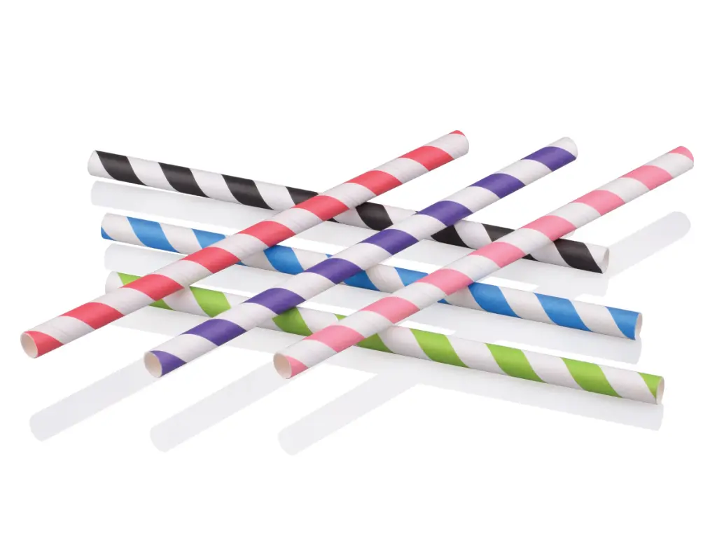 10mm Assorted Stripe Wrapped Paper Straws Crisscross STRP-A10BULK.webp