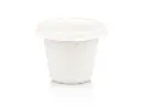 75ml Sugar Cane White Bio Portion Cup & SC Lid FOOD-SAMP75.webp