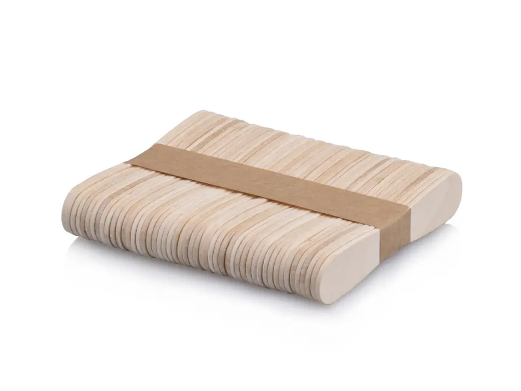 9.4cm Birchwood Ice Cream Paddle - Pkt ICE-SPOONB95.webp