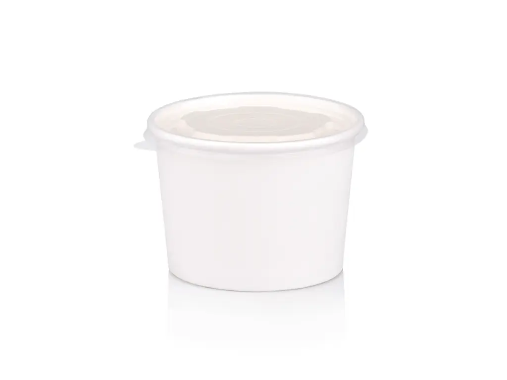 500ml White Noodle Soup Tub 16oz (X) & Lid NOOD-TUB500.webp