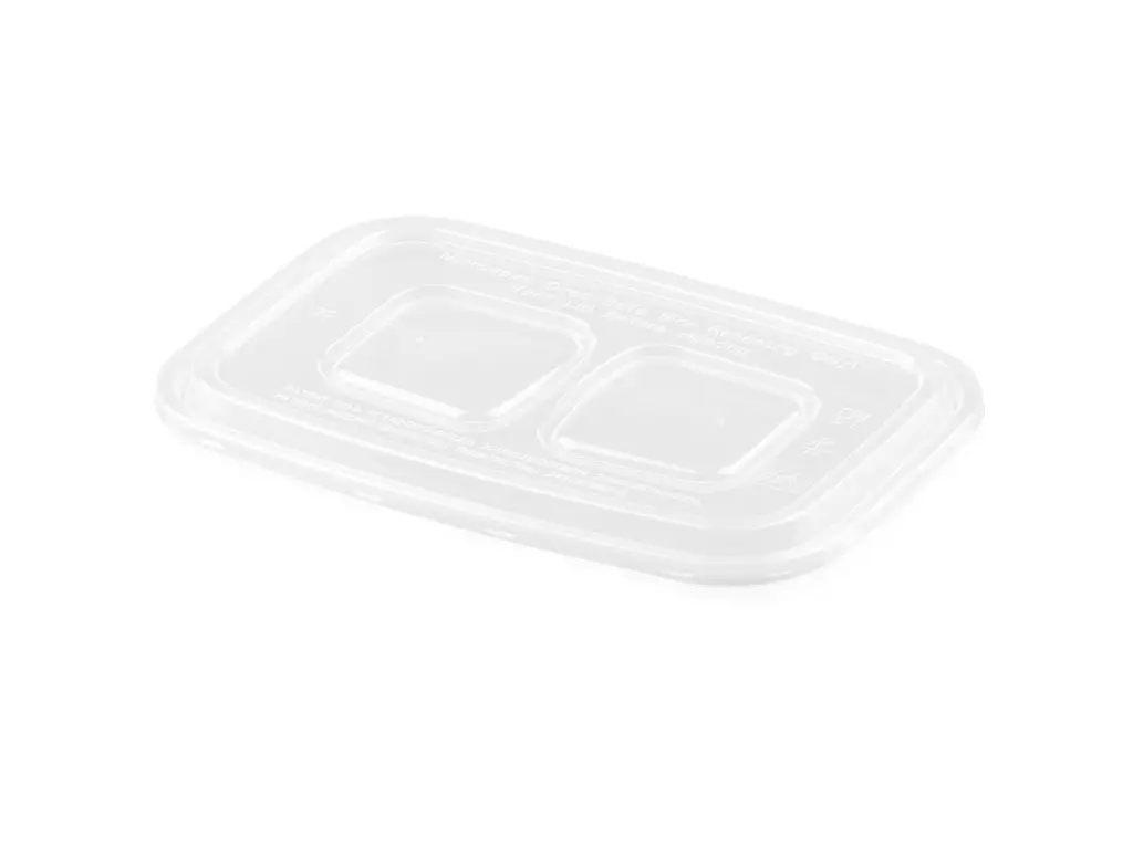 Microwavable 500ml Food Container Lid only FCOV-PP500FDLD.webp
