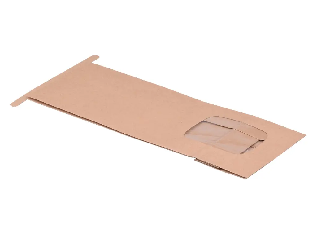 Kraft Flat Bottom Tin Tie Window (9cm) PBFBKTTW9-3.webp