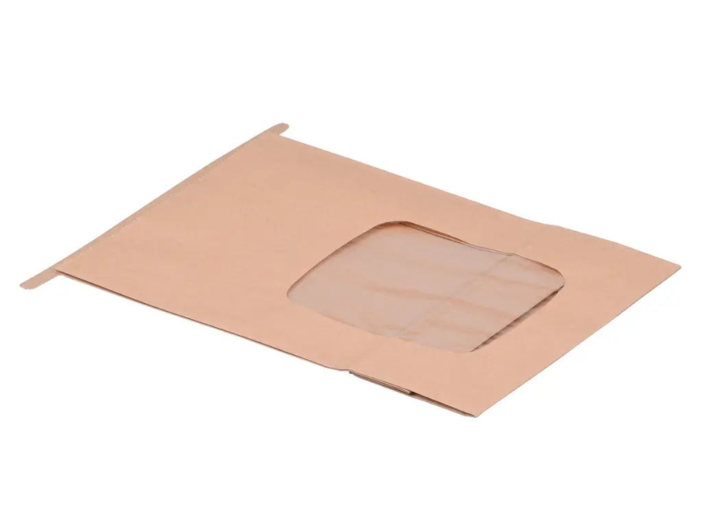 Kraft Flat Bottom Tin Tie Window (15cm) PBFBKTTW15-3.webp