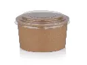 946ml Kraft Paper Salad Bowl (2PE)& Lid FOOD-SALAD32.webp