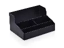Black Plastic Cup,Lid Condiment Organiser Base - 3 Comp BAR-CUPLDBS3.webp