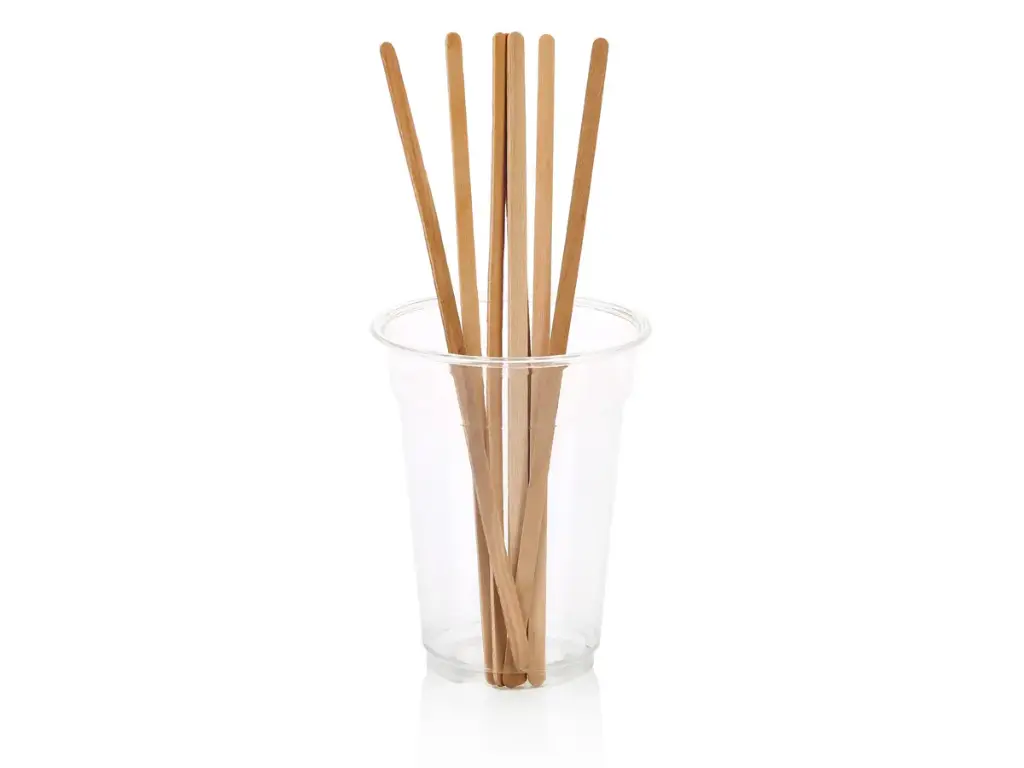 Stirrers: Birchwood - 19cm - Unwrapped
