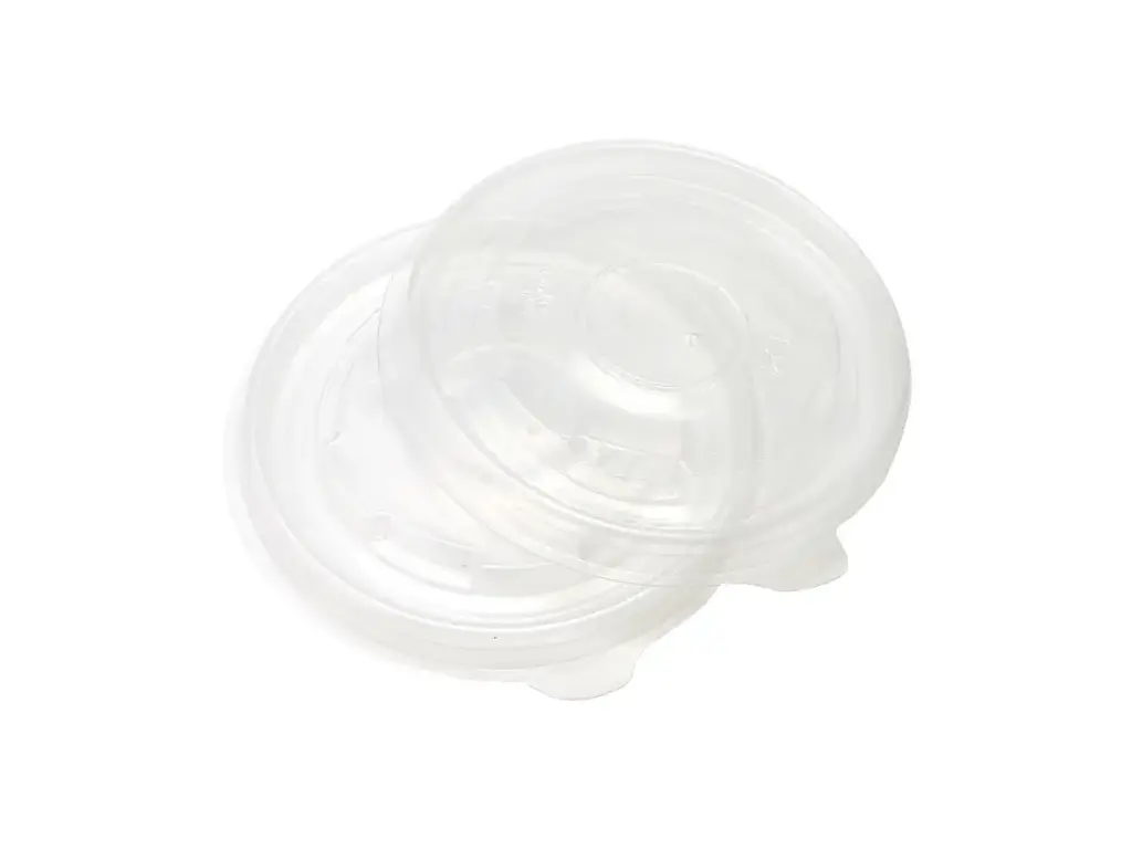 Vintage Ice Cream LID: Plastic FLAT - 5oz (150ml)