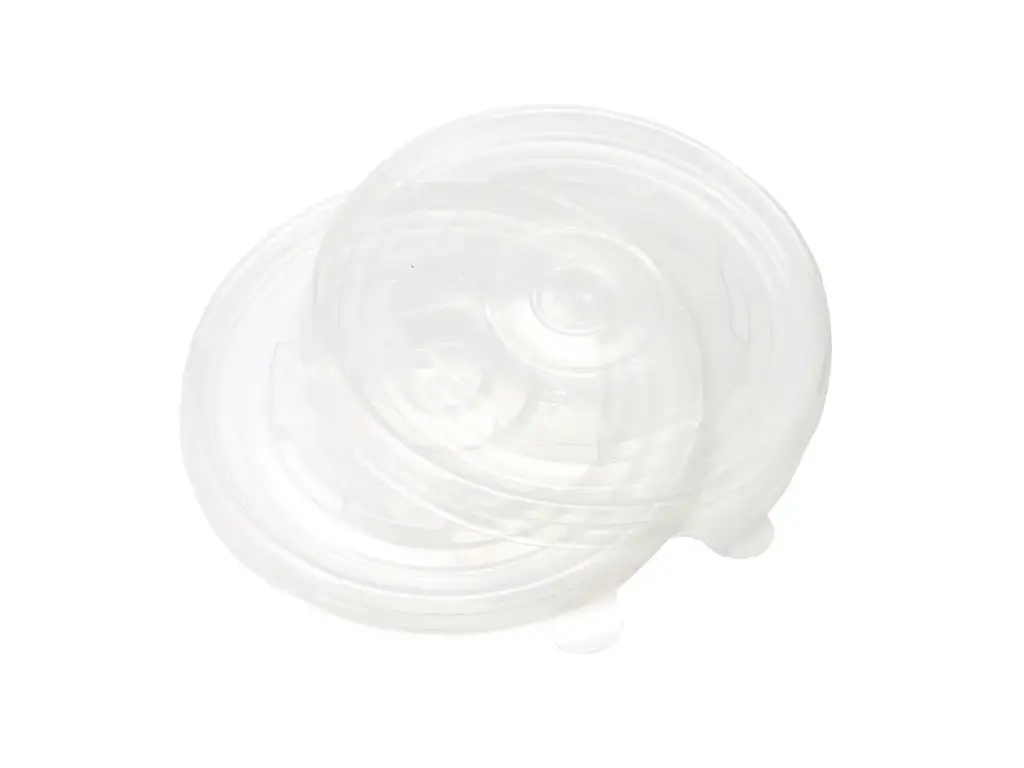 Vintage Ice Cream LID: Plastic Flat -12oz (350ml)  