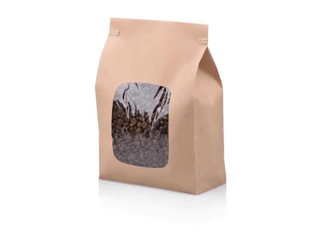 Pouch Bag: TinTie & Window (15.5 x 24 x 7) - 15cm