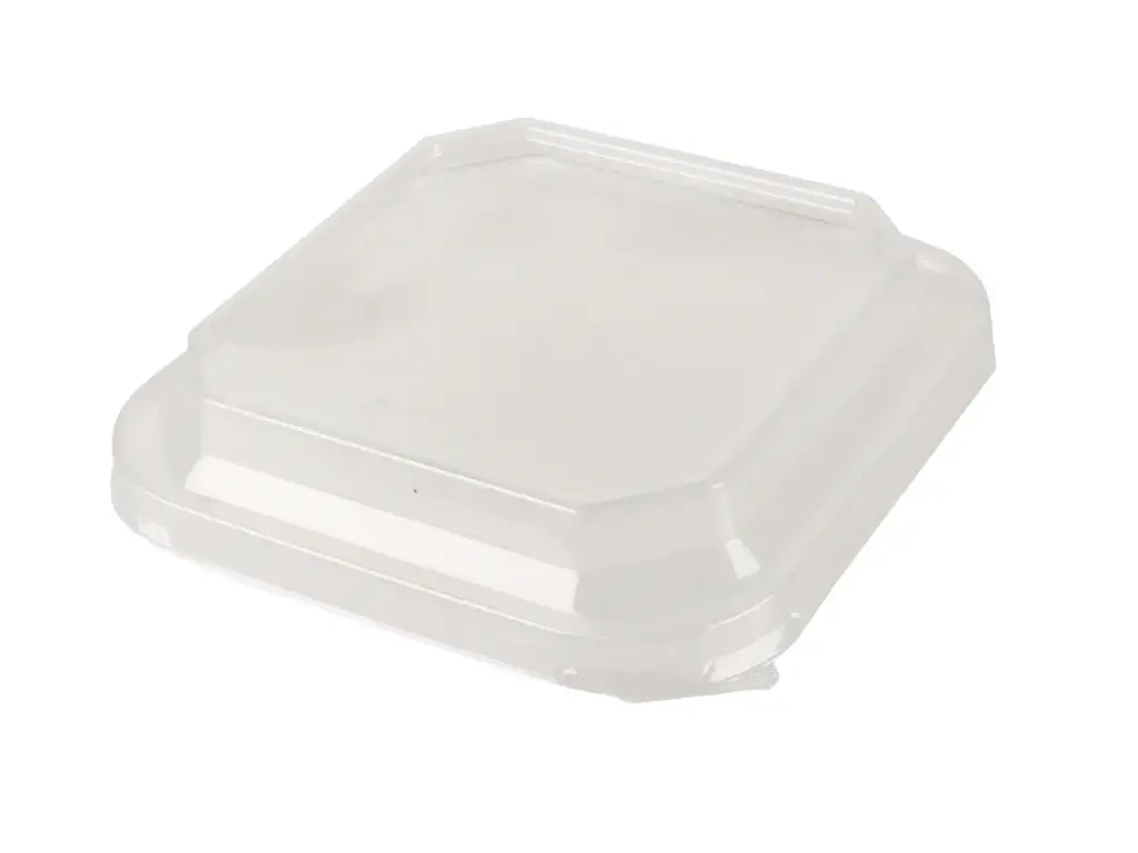 Punch Bowl - Square PET Lid - (140mm) (50's) - 500ml 