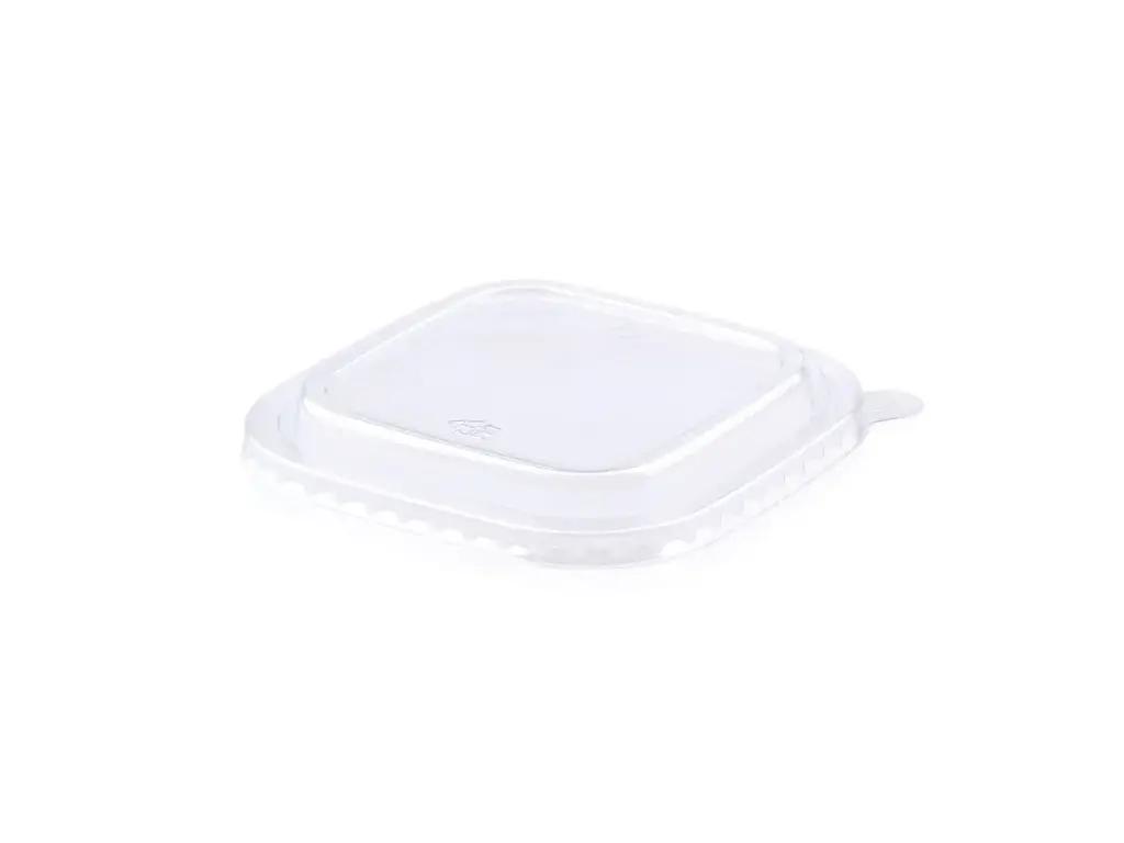 Square - PET Salad Bowl LID - 500ml (50's) - XJ