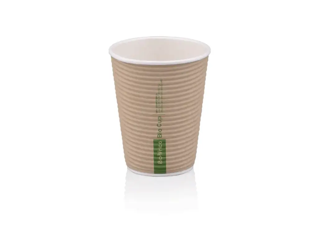 350ml Ripple Cup - BioCup (PLA) 