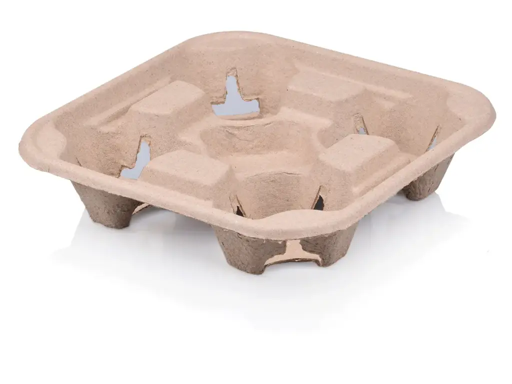 Carry Tray: Pulp - 4 Cup (60's)