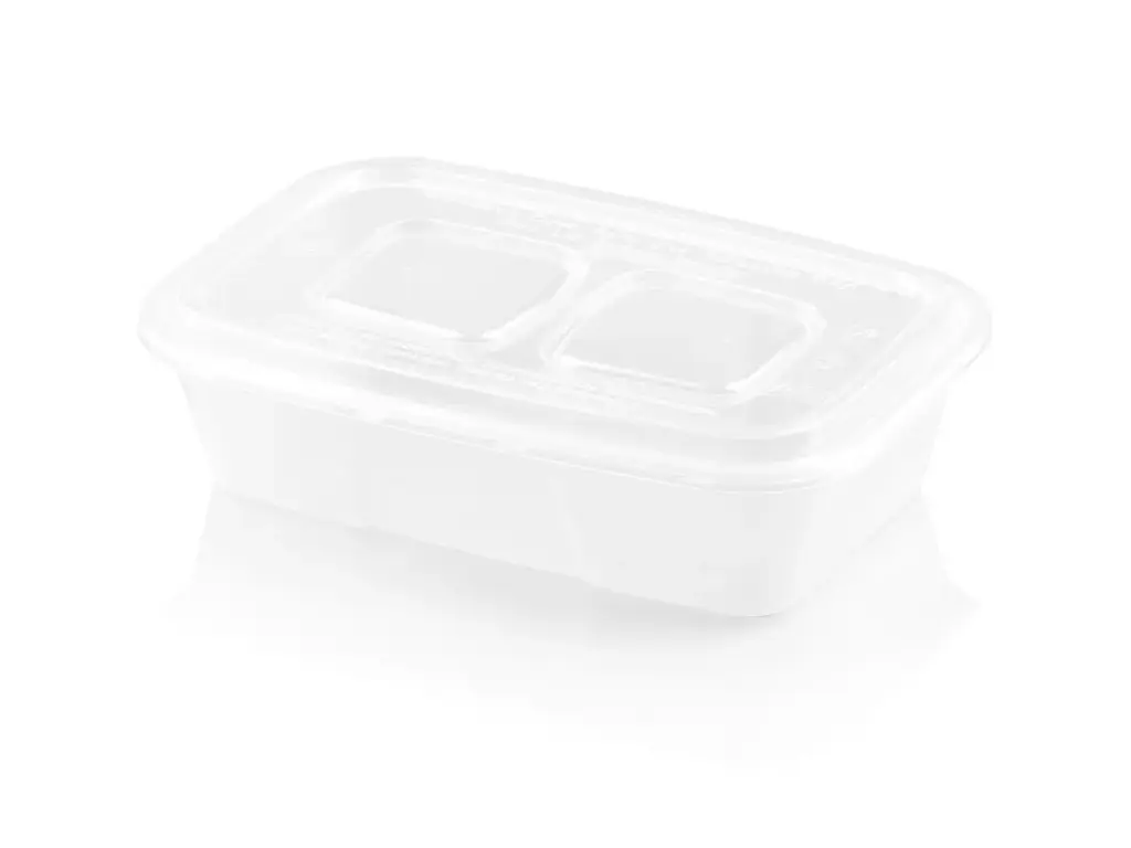 Microwavable: 500ml Food Container & Lid (COMBO) (50's) - KM