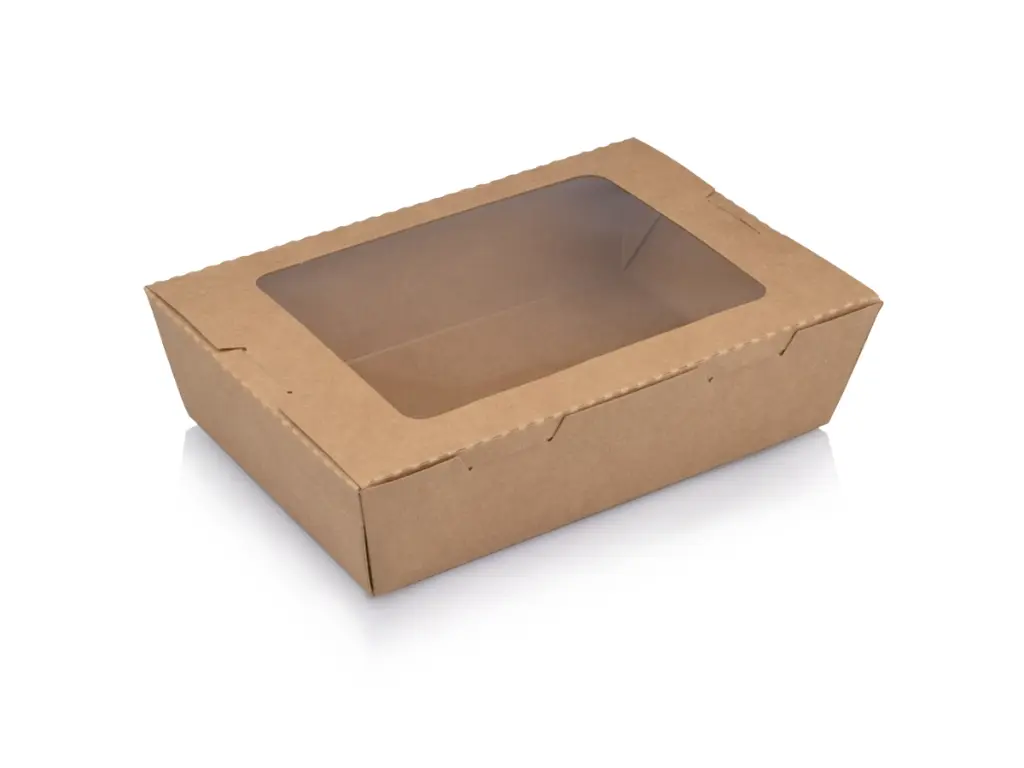 Salad Box: #3 with Window - Medium 