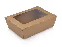 Salad Box: 2100ml, with Window - HJ 