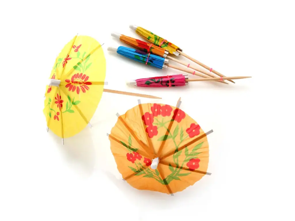 Bamboo Pick - Umbrella 10cm (144's)