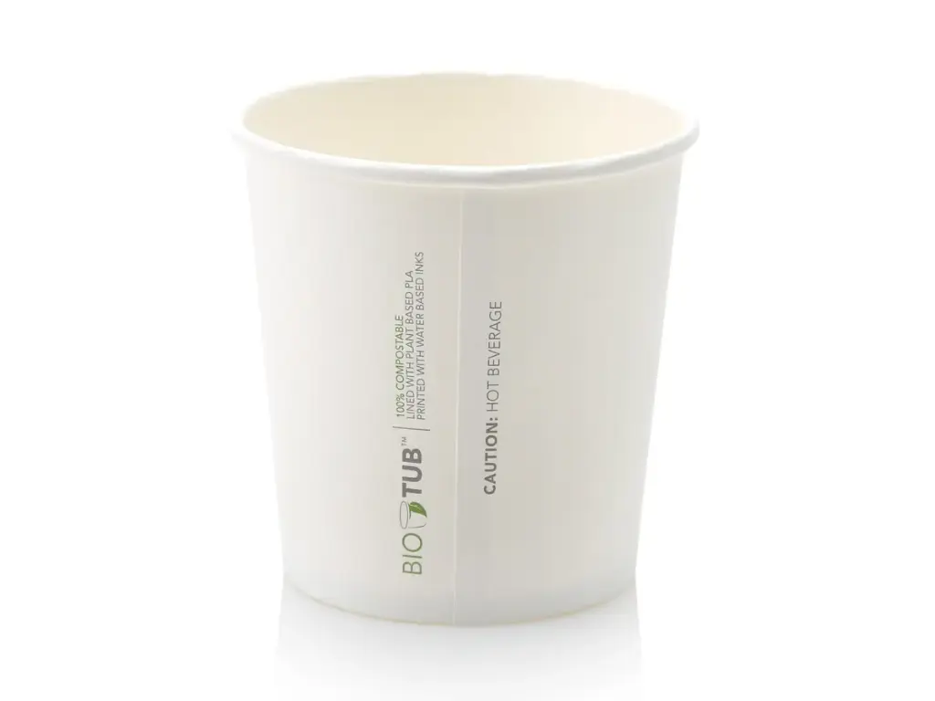 BioNoodle: 700ml (24z) Paper Tub (PLA) 