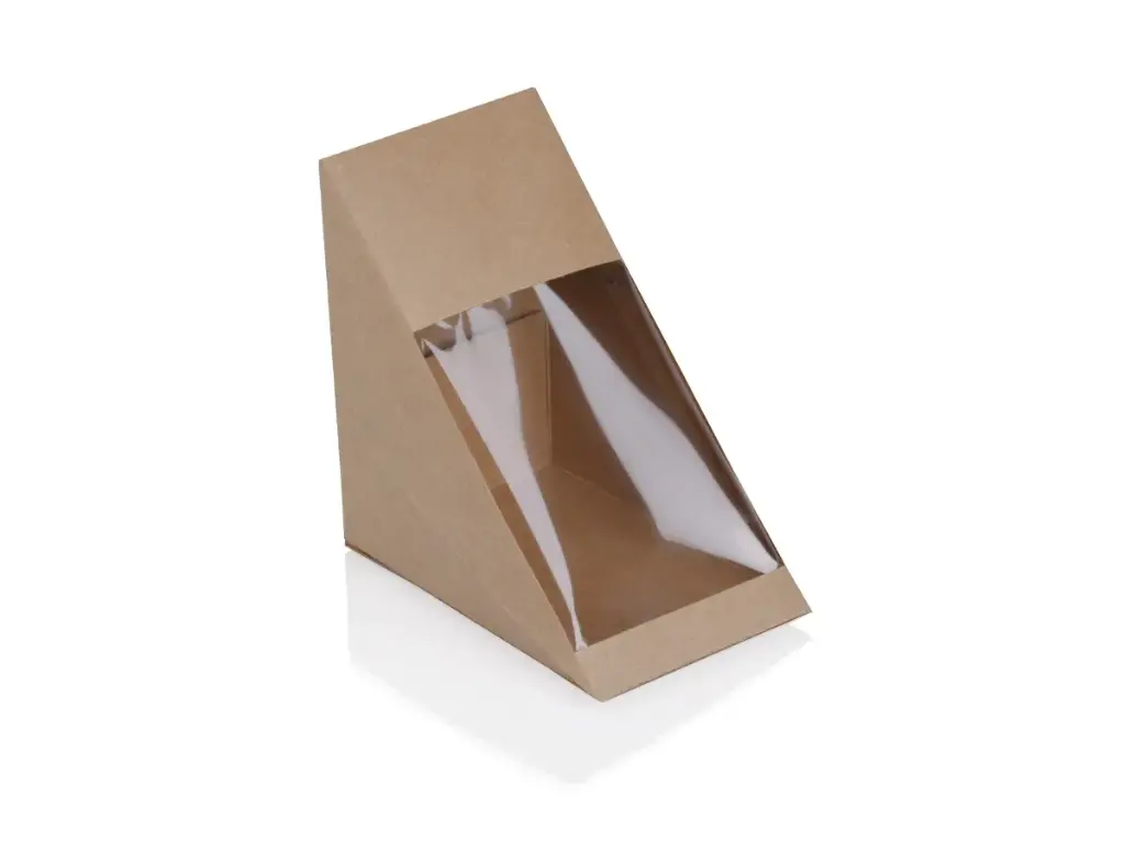 Sandwich: Paper Box - with PET Window (50's)