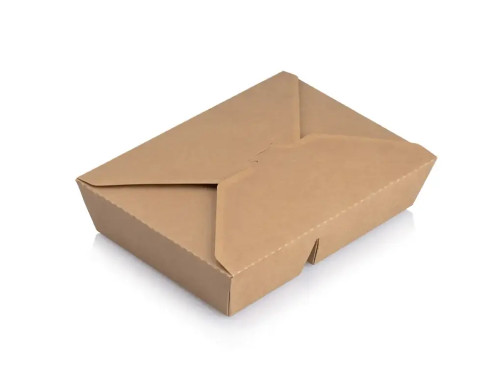 Lunch Box: 2 Compartment (LDPE) TD003 - 1500ml 