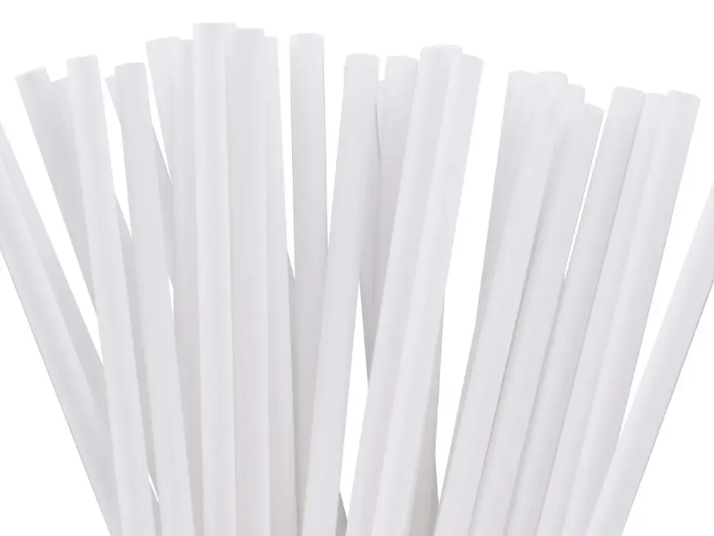 BioStraw™: 6mm - Unwrapped PLA (500's) - AJ