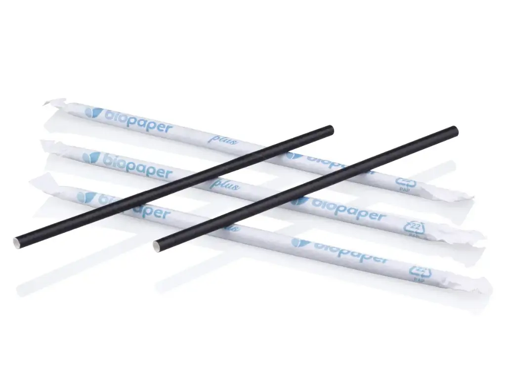 Straw: 7mm Paper - Wrapped (150's)