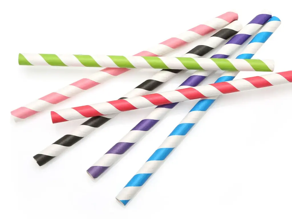 Straw: Paper Straws - 10mm Unwrapped (250's)