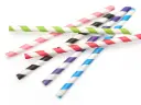 Straw: Paper Straws - 10mm Unwrapped (250's)