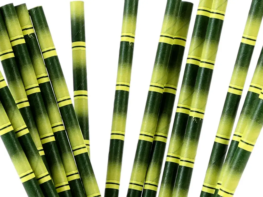 Straw: Paper Straws - 6mm UNWrapped (25's)