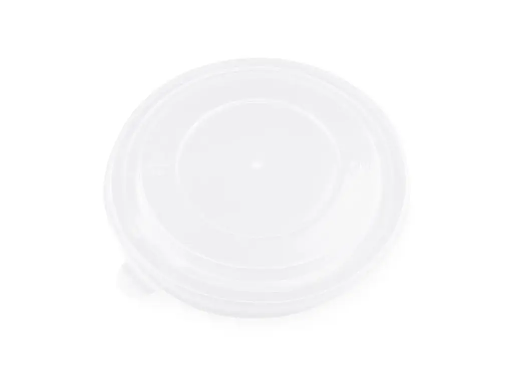 Round: PP Lid Paper Salad Bowl - Multi-Fit (20oz - 32oz) - F (45's) 