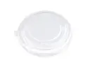Round: PET Lid Paper Salad Bowl- Multi-Fit (20oz - 32oz) - F (45's) 