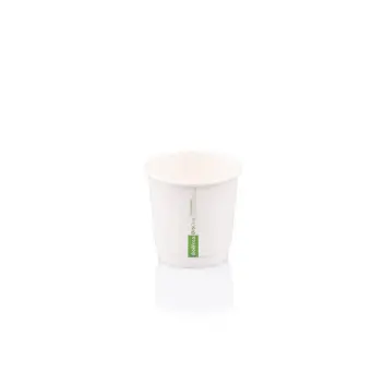 100ml Double Wall Espresso Cups - BioCup (PLA) 