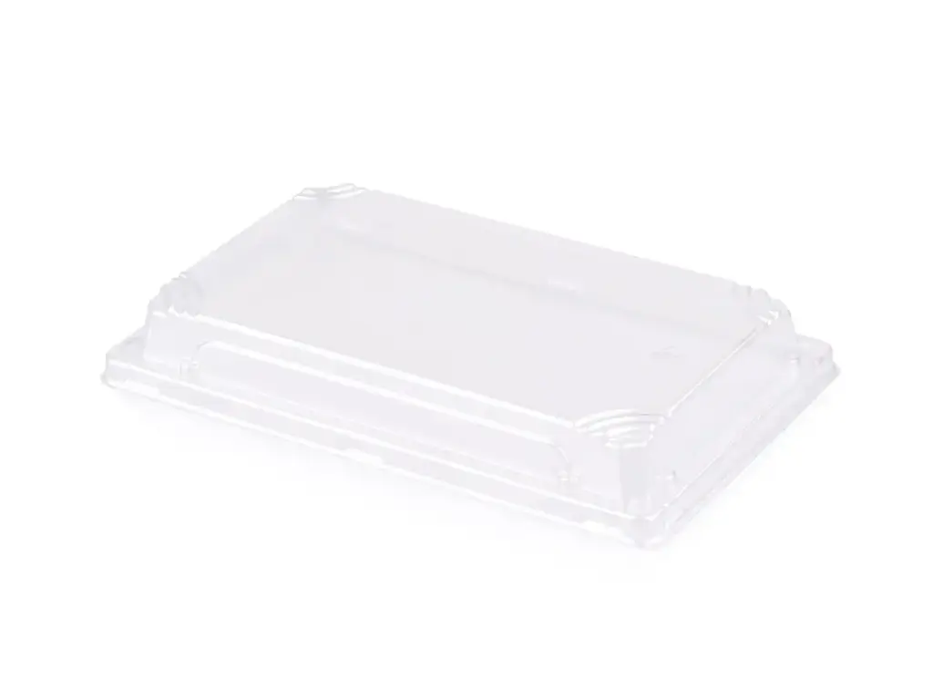 Sushi - Trays - PET Lid for Sugar Cane Tray