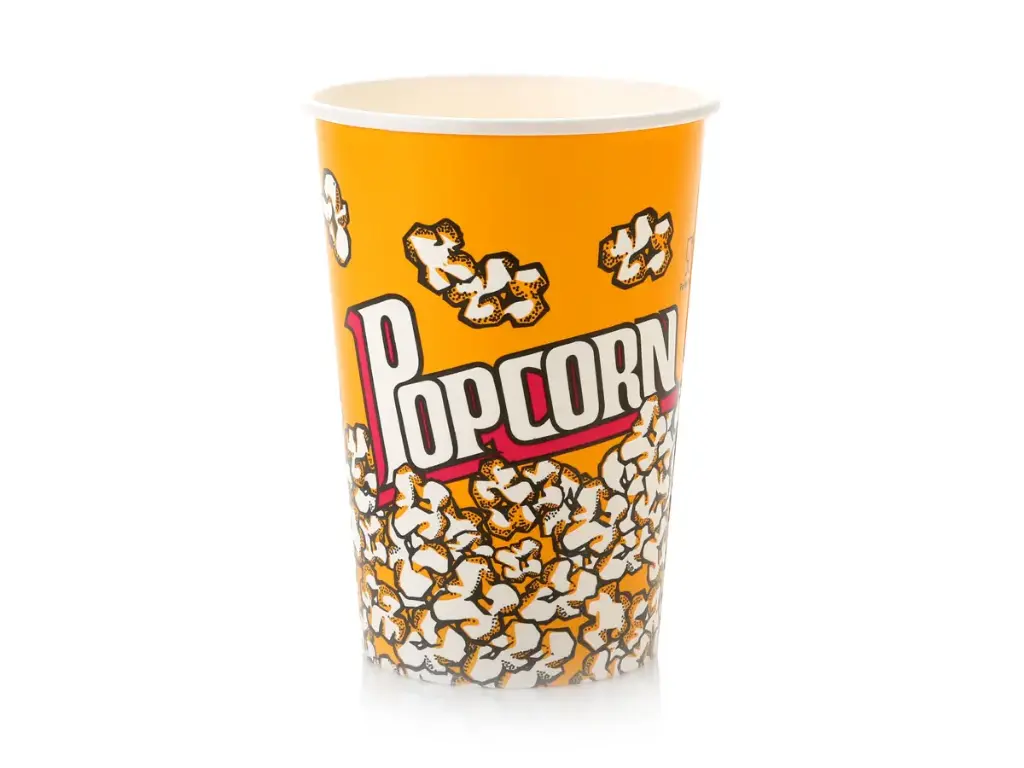 Paper Popcorn Buckets 