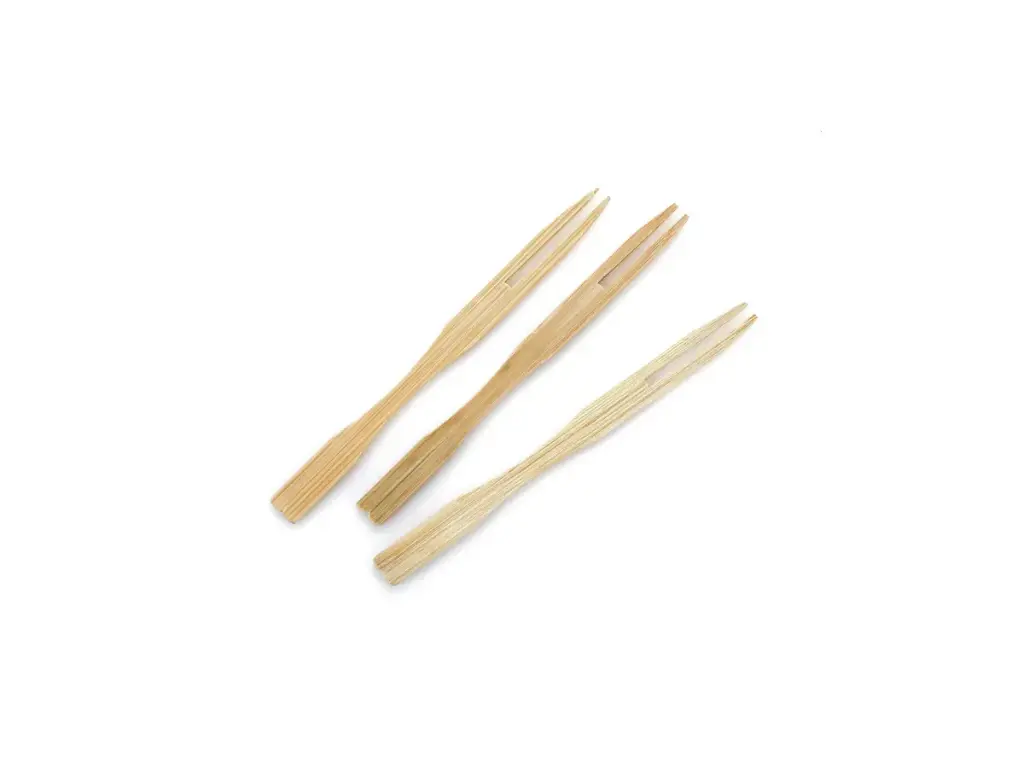 Bamboo Fruit Forks 