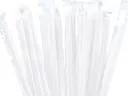 Straw: 8mm Bendy Plastic - Wrapped (8mm x 21cm)