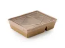 Clip Lock: Meal Containers & PET Lid Combo - 2 Compartment - TA900